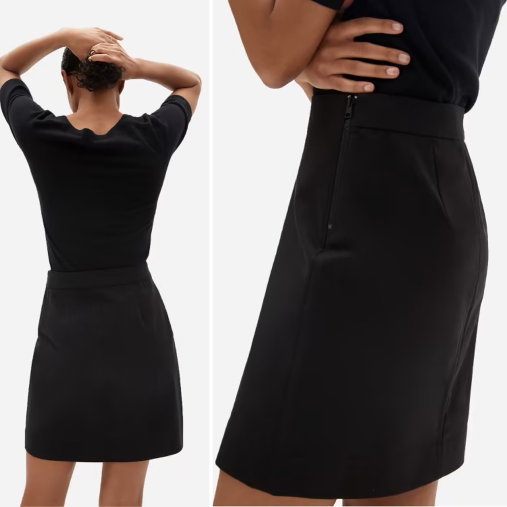 Everlane Almost-Mini Pencil Skirt